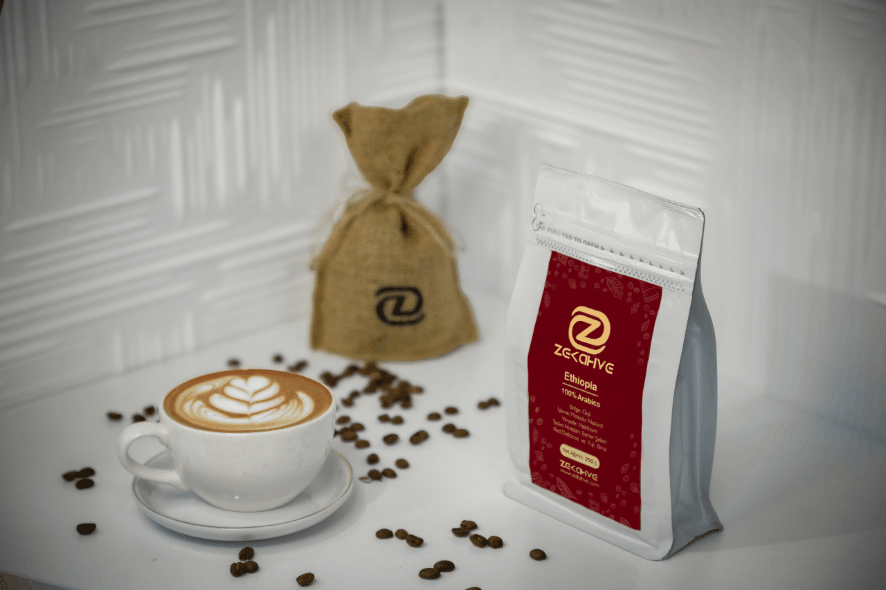 Zekahve Ethiopia %100 Arabica kahve – meyvemsi tatlı notalara sahip filtre kahve